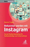 Dennis Tröger: Bekannter werden mit Instagram ★★