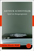 Arthur Schnitzler: Spiel im Morgengrauen 