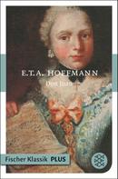 E. T. A. Hoffmann: Don Juan 