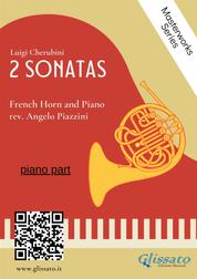 (piano part) 2 Sonatas by Cherubini - French Horn and Piano