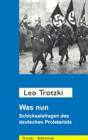 Leo Trotzki: Was nun? 