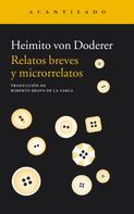 Heimito von Doderer: Relatos breves y microrrelatos 