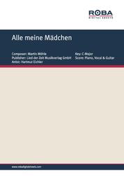 Alle meine Mädchen - as performed by Hartmut Eichler, Single Songbook