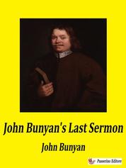 John Bunyan's Last Sermon