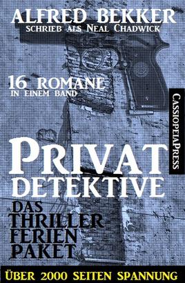 Privatdetektive - das Thriller Ferien-Paket