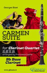 "Carmen" Suite for Clarinet Quartet (Bass)