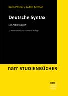 Karin Pittner: Deutsche Syntax 
