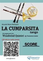 Woodwind Quintet Tango "La Cumparsita" (score) - intermediate level