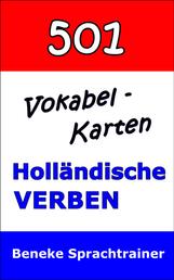 Vokabel-Karten Holländische Verben