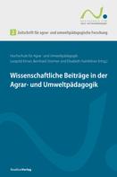 Leopold Kirner: Zeitschrift für agrar- und umweltpädagogische Forschung 2 