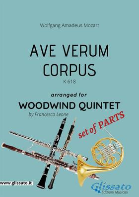 Ave Verum (Mozart) - Woodwind Quintet set of PARTS