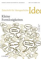: Zeitschrift für Ideengeschichte Heft VIII/3 Herbst 2014 
