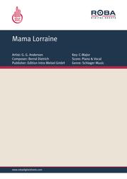 Mama Lorraine - as performed by G. G. Anderson, Single Songbook