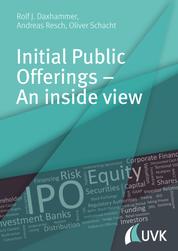 Initial Public Offerings – An inside view
