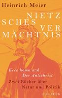 Heinrich Meier: Nietzsches Vermächtnis 