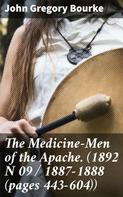 John Gregory Bourke: The Medicine-Men of the Apache. (1892 N 09 / 1887-1888 (pages 443-604)) 