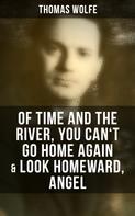 Thomas Wolfe: Thomas Wolfe: Of Time and the River, You Can't Go Home Again & Look Homeward, Angel 