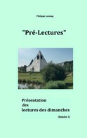 Philippe Lestang: Pré-lectures A 