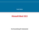 Frank Stelzer: Microsoft Word 2013 ★★★