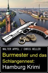 Burmester und das Schlangennest: Hamburg Krimi