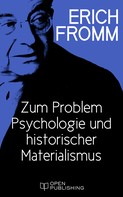 Rainer Funk: Zum Problem Psychologie und historischer Materialismus ★★★★★