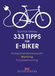 333 Tipps für E-Biker - Komponentenauswahl – Wartung – Troubleshooting