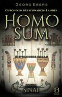 Georg Ebers: Homo sum. Historischer Roman. Band 1 