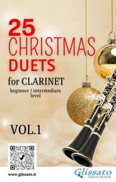 25 Christmas Duets for Clarinet - VOL.1 - easy for beginner/intermediate
