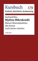 Gerhard Klas: Mythos Mikrokredit 