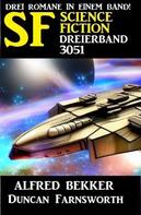 Alfred Bekker: Science Fiction Dreierband 3051 