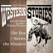 Western Stories: Geschichten aus dem Wilden Westen - Die Box - Das Idyll von Red Gulch, In der Todeswüste von Arizona, Der Glücksbringer von Roaring Camp, Miggles, Die Ausgestoßenen von Roaring Camp u.v.m.