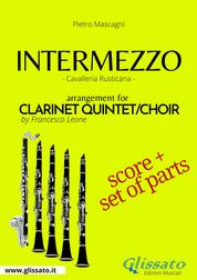 Intermezzo - Clarinet quintet/choir score & parts - Cavalleria Rusticana