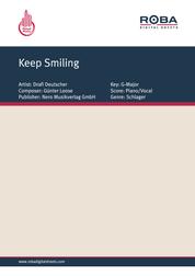 Keep Smiling - as performed by Drafi Deutscher, Single Songbook