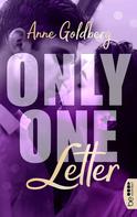 Anne Goldberg: Only One Letter ★★★