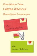 Ernst-Günther Tietze: Lettres d'Amour 