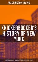 Washington Irving: KNICKERBOCKER'S HISTORY OF NEW YORK 