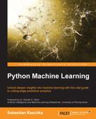 Sebastian Raschka: Python Machine Learning 