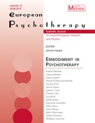Gernot Hauke: European Psychotherapy 2016/2017 