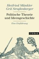 Herfried Münkler: Politische Theorie und Ideengeschichte 