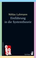 Dirk Baecker: Einführung in die Systemtheorie ★★★★★