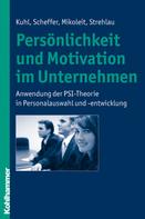 Julius Kuhl: Persönlichkeit und Motivation im Unternehmen ★★★★★