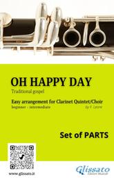 Oh Happy Day - Clarinet Quintet/Choir (set of 10 parts) - easy for beginner - intermediate