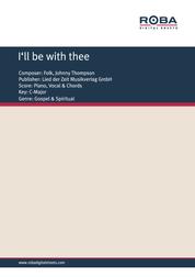 I'll be with thee - Single Songbook