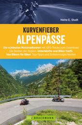 Kurvenfieber Alpenpässe: Motorradreiseführer für die Alpen - Zehn Motorradtouren von Bikern für Biker