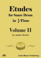 André Oettel: Etudes for snare Drum in 4/4-Time - Volume 2 