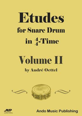 Etudes for snare Drum in 4/4-Time - Volume 2