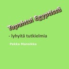 Pekka Mansikka: Tapahtui EGYPTISSÄ - lyhyitä tutkielmia 