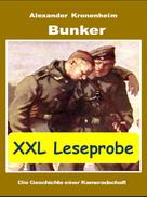 Alexander Kronenheim: XXL LESEPROBE - Bunker: Die Geschichte einer Kameradschaft ★★