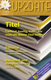 UP2DATE - Das Brevier zur Gestaltung von Zeitschriften.