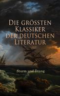Friedrich Schiller: Die größten Klassiker der deutschen Literatur: Sturm und Drang 